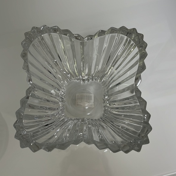 Mikasa Heavy Crystal 6” Lydia Tulip Bowl w/ Tag - Picture 4 of 8